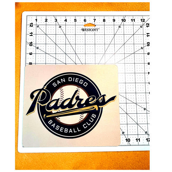 PADRES BASEBALL HIGH QUALITY MOUSE PAD MAT FOR SHOOL AND OFFICE - Picture 2 of 4